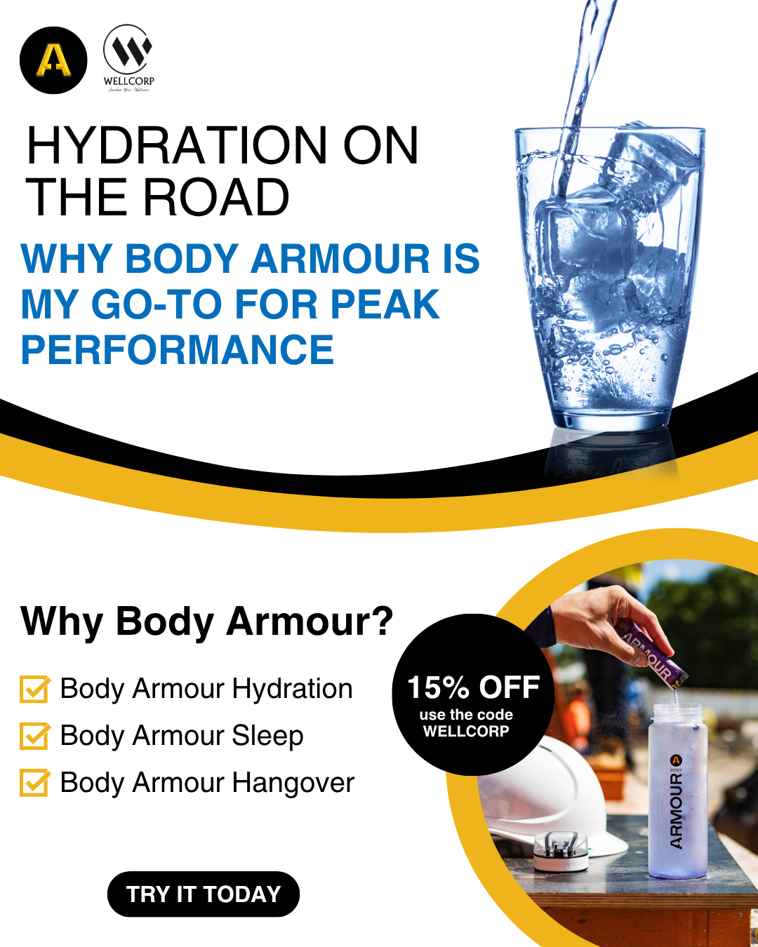 Hydration on the Road Why Body Armour Is My Go-To for Peak Performance