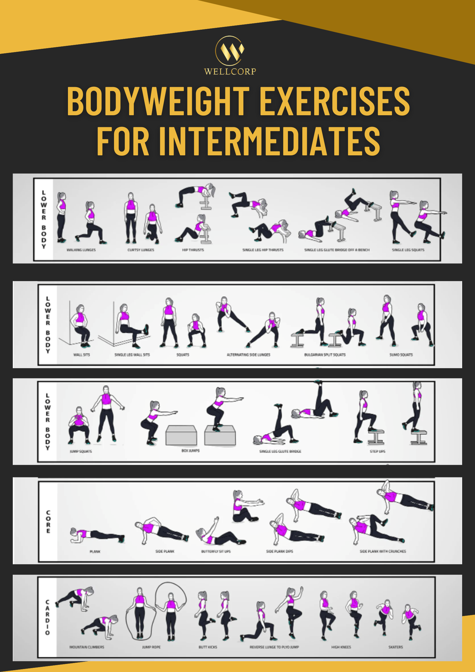 Bodyweight Exercises for intermediates