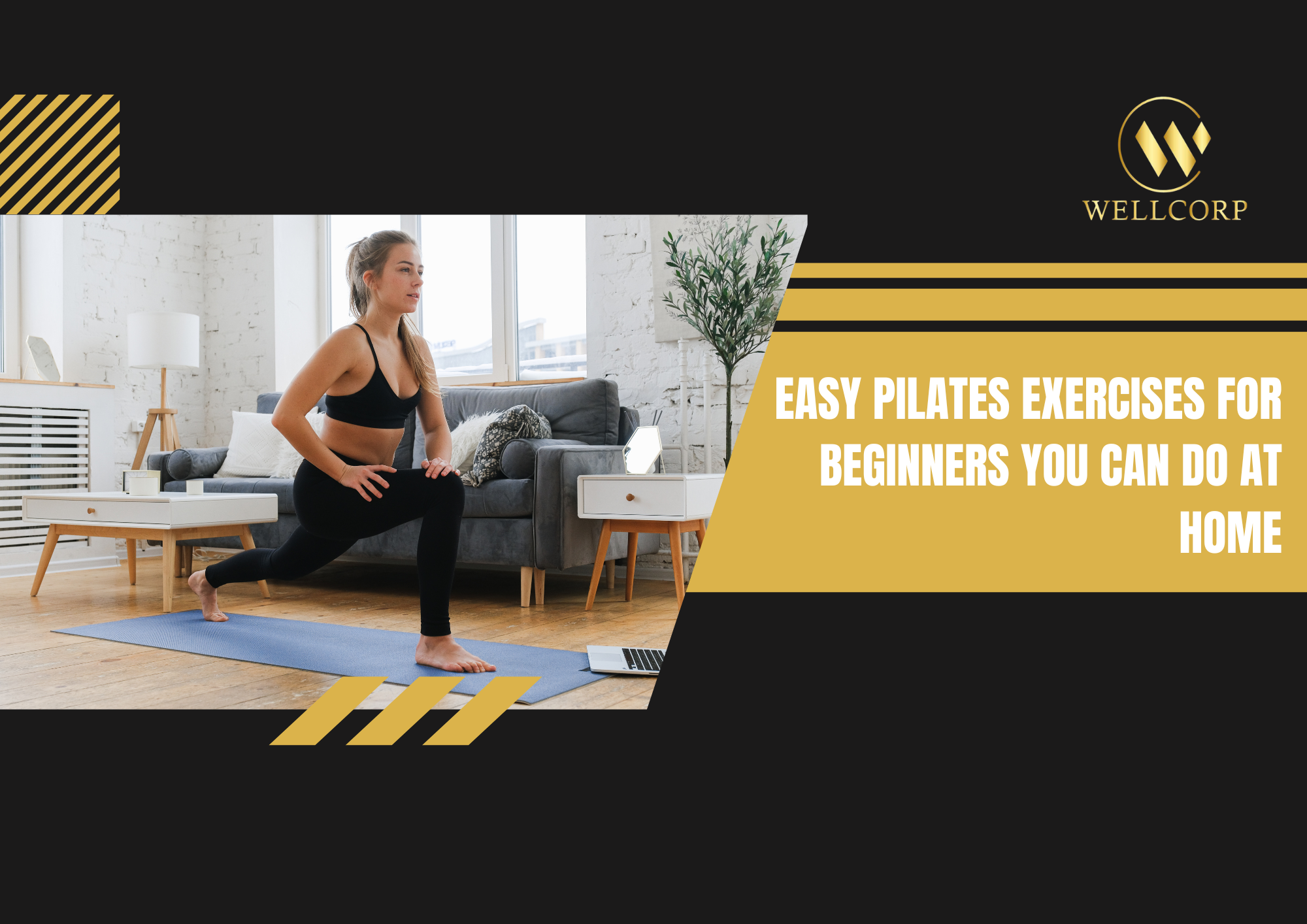 Easy Pilates Exercises for Beginners you can do at Home