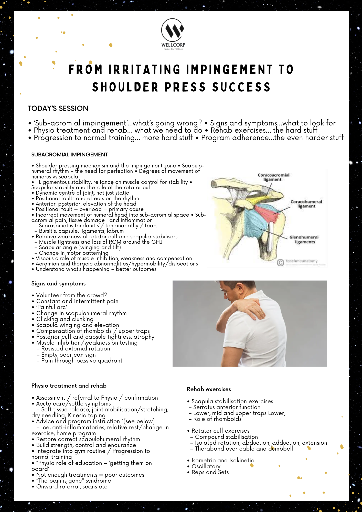 From Irritating Impingement to Shoulder Press Success