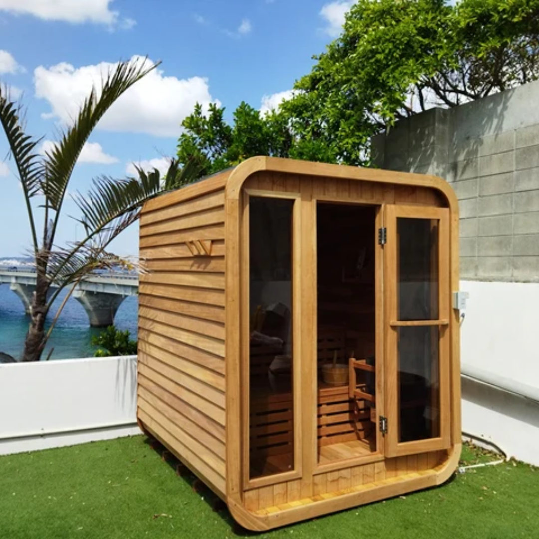 VERVE Clarity Outdoor Steam Sauna - Made to Order