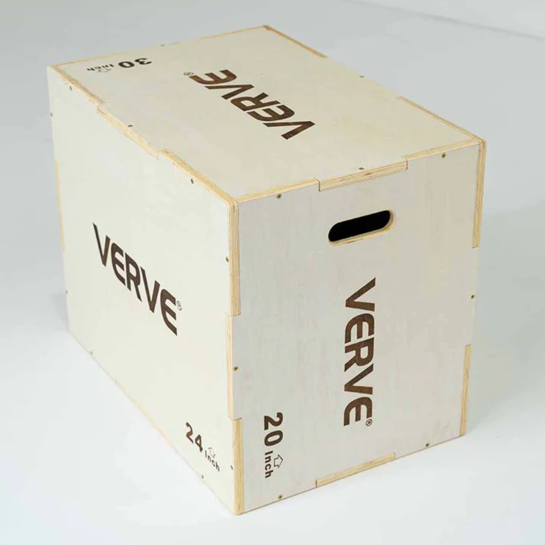 VERVE 3 in 1 Wooden Plyo Box - Pre-Order ETA Late September