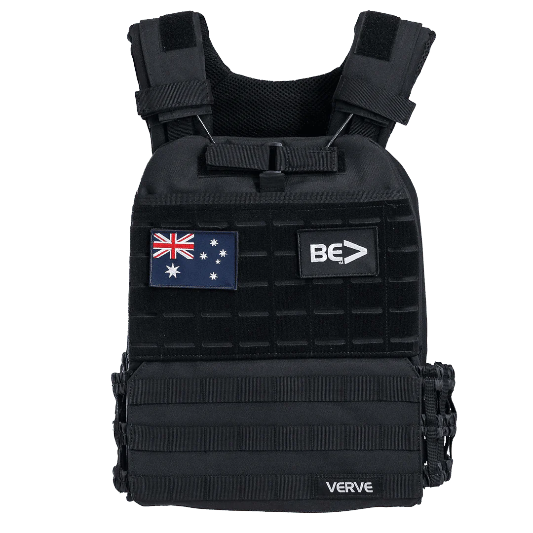 VERVE Tactical Vest Plate Carrier - Black
