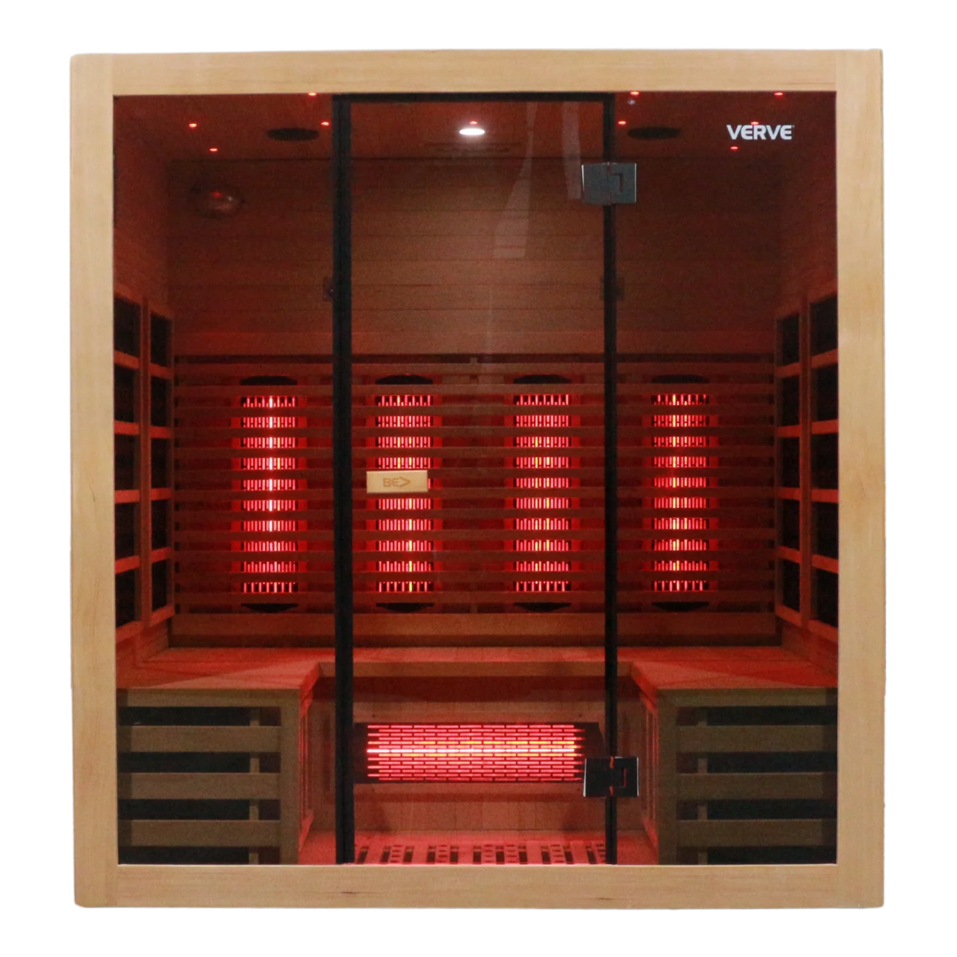 VERVE Vitality 4 Person Full Spectrum Infrared Sauna