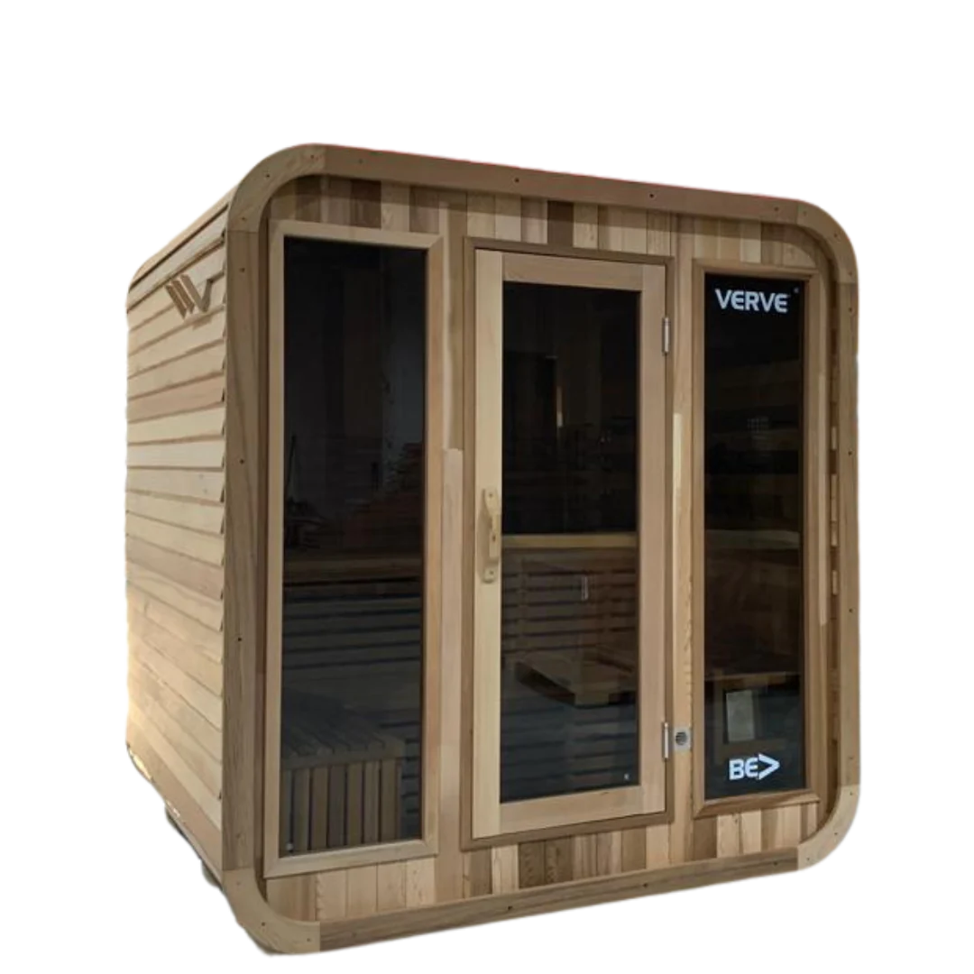 VERVE Clarity Outdoor Steam Sauna - Made to Order