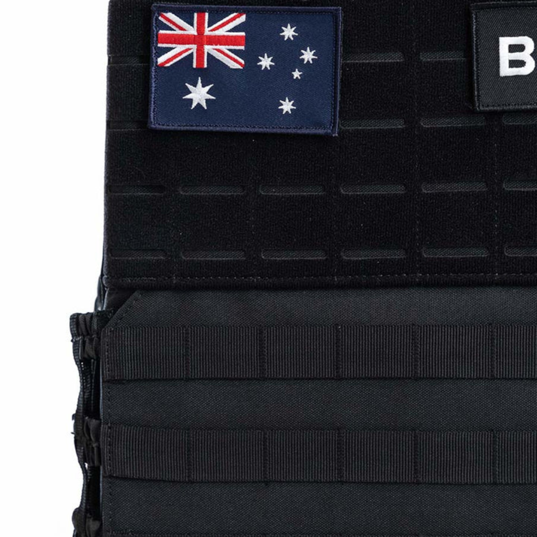 VERVE Tactical Vest Plate Carrier - Black