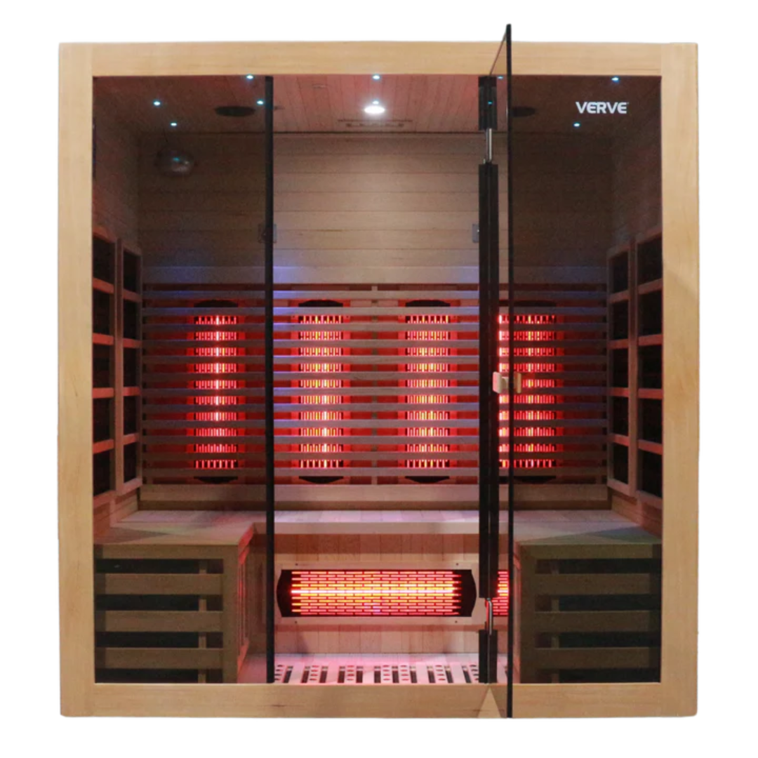 VERVE Vitality 4 Person Full Spectrum Infrared Sauna