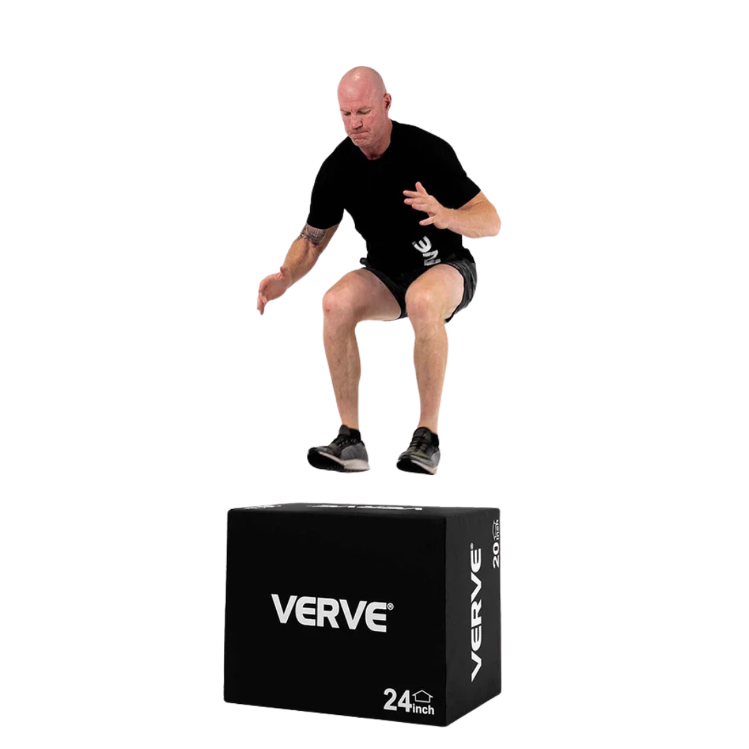 VERVE 3 in 1 Foam Plyo Box - Black
