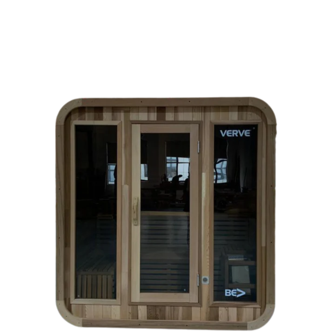 VERVE Clarity Outdoor Steam Sauna - Made to Order