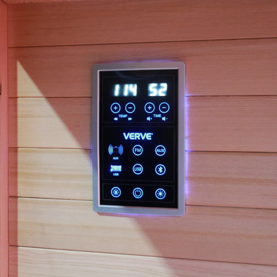 VERVE Vitality 4 Person Full Spectrum Infrared Sauna