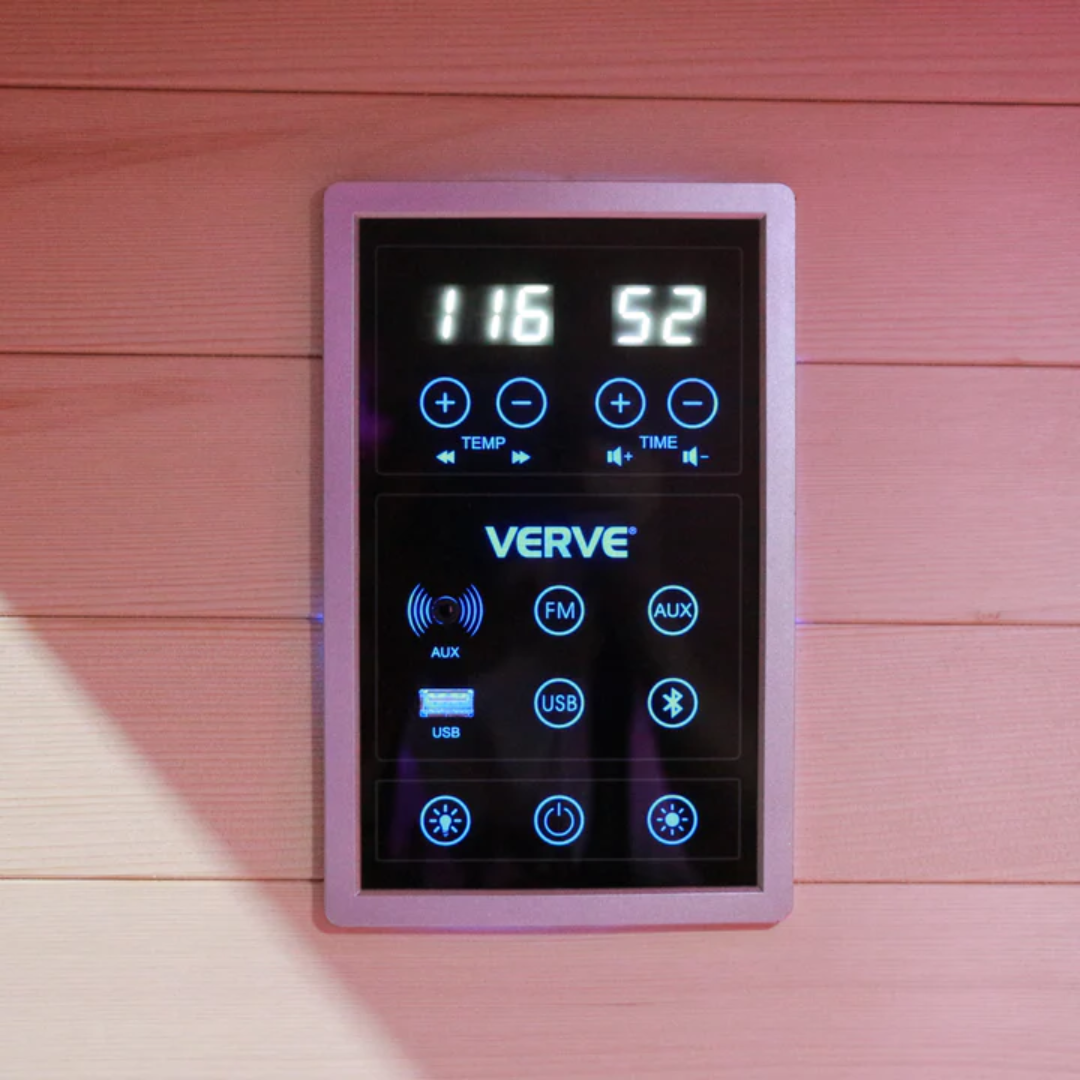 VERVE Vitality 2 Person Full Spectrum Infrared Sauna
