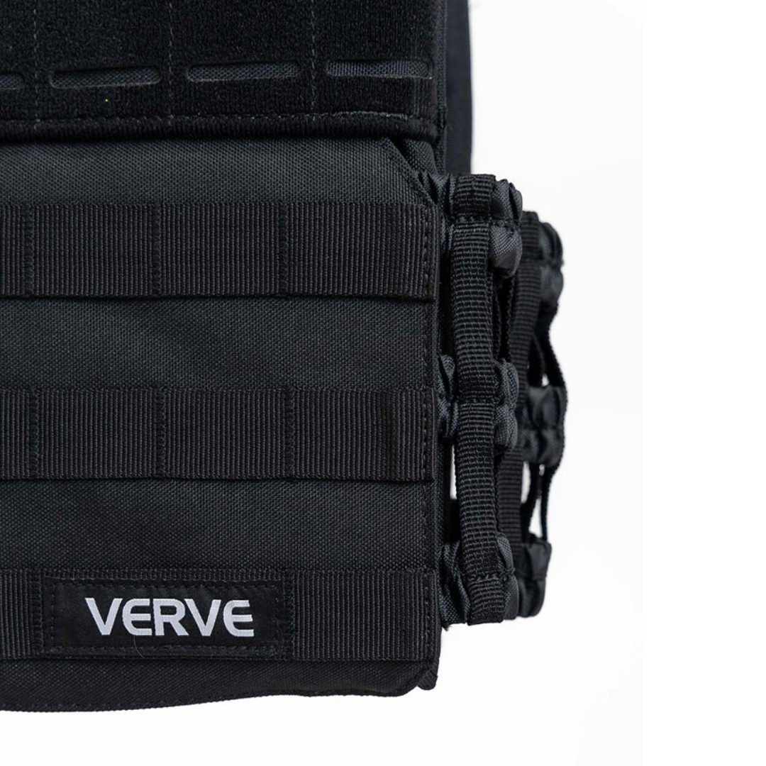 VERVE Tactical Vest Plate Carrier - Black