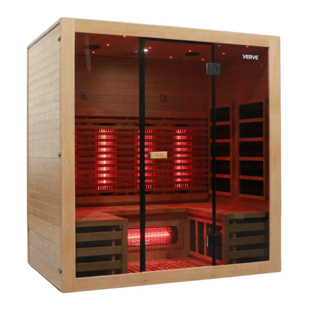 VERVE Vitality 4 Person Full Spectrum Infrared Sauna