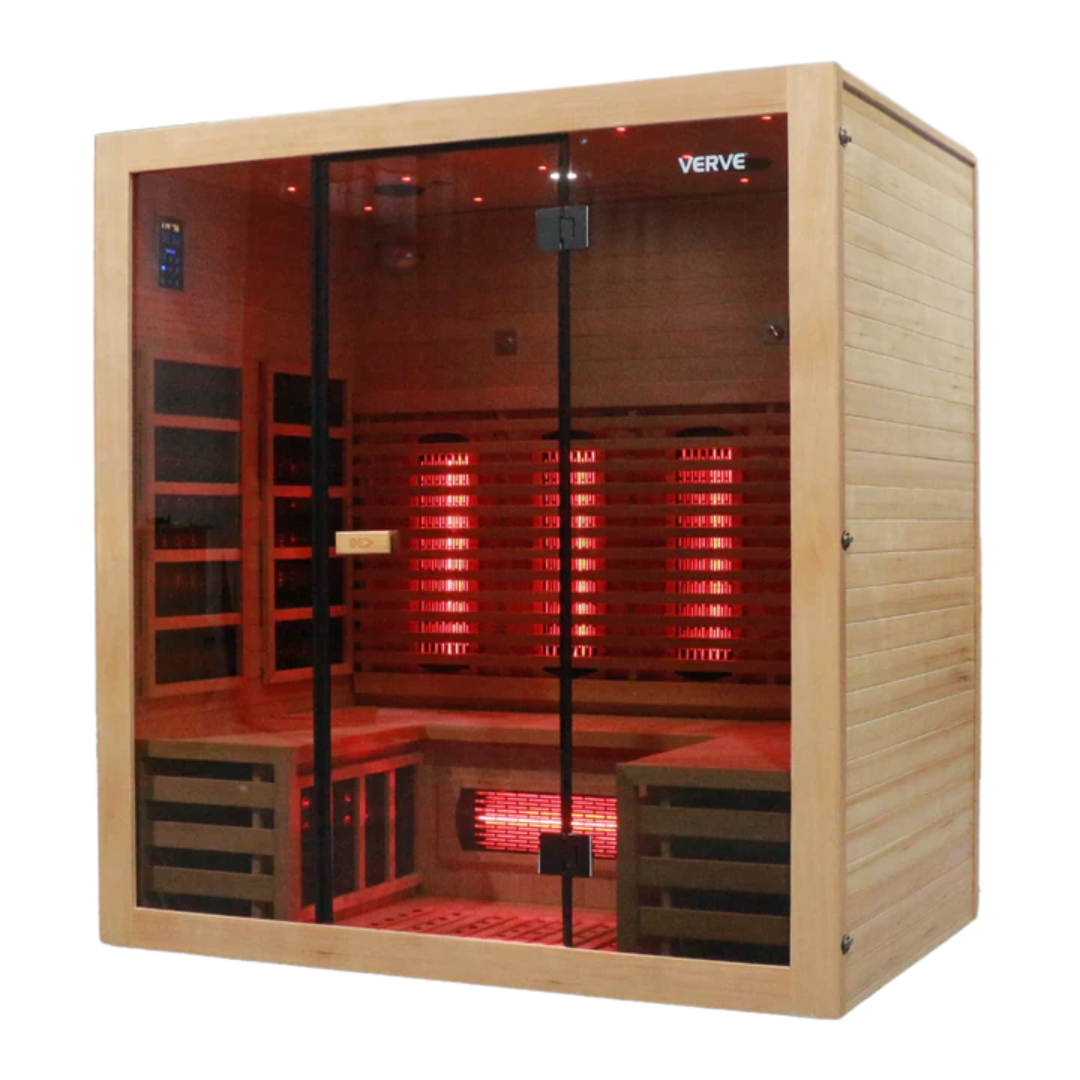 VERVE Vitality 4 Person Full Spectrum Infrared Sauna