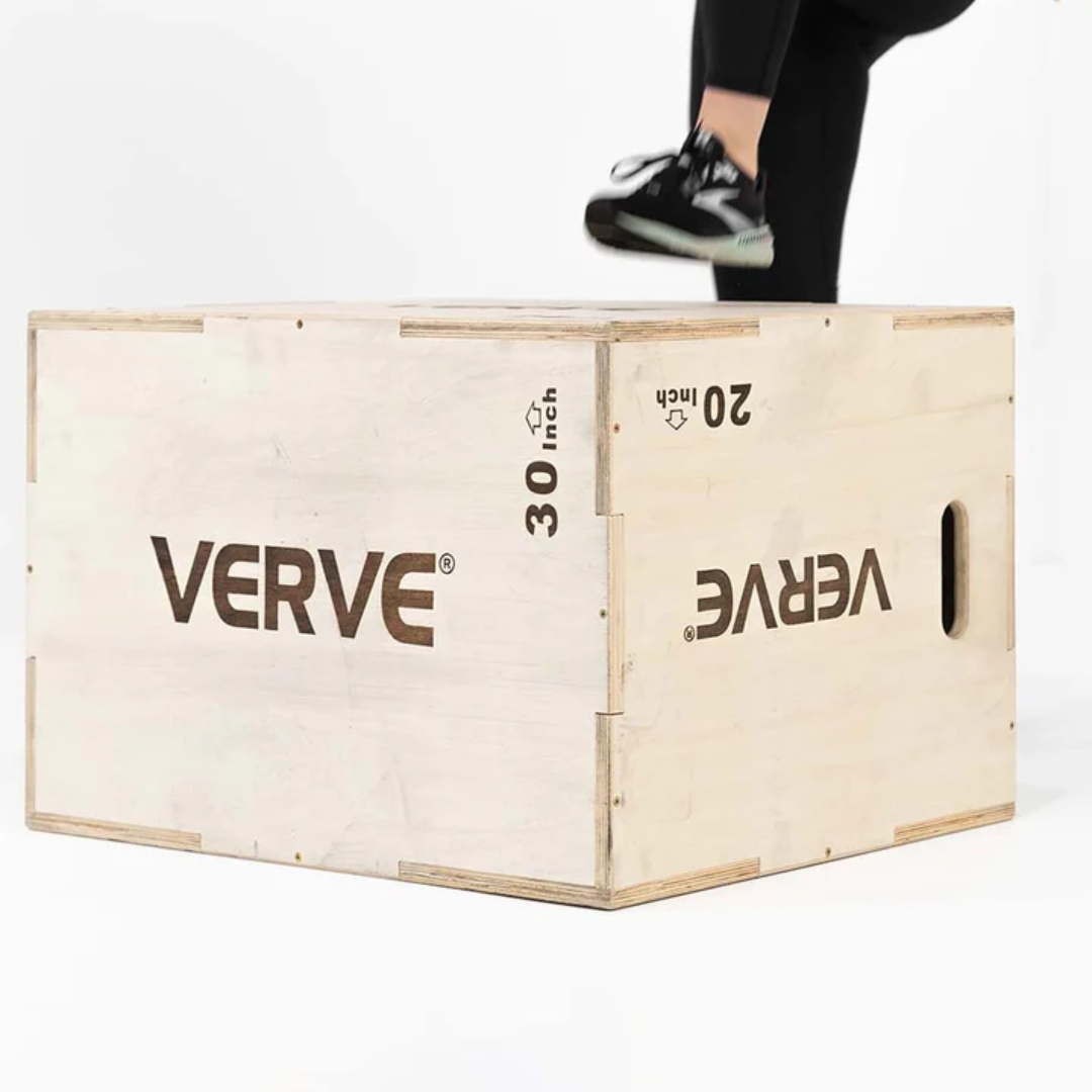 VERVE 3 in 1 Wooden Plyo Box - Pre-Order ETA Late September