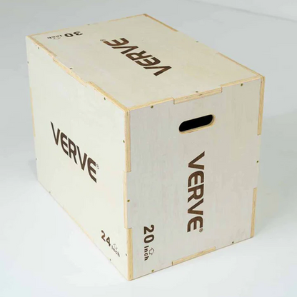 VERVE 3 in 1 Wooden Plyo Box