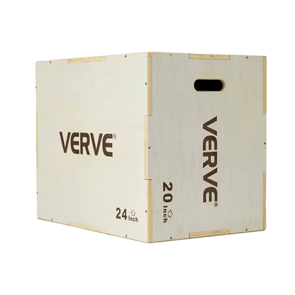 VERVE 3 in 1 Wooden Plyo Box